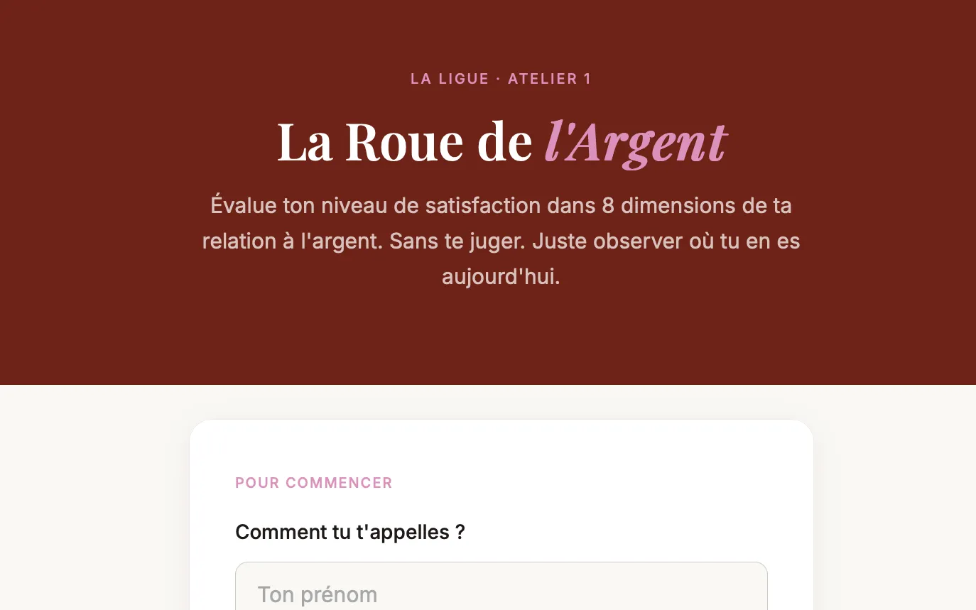 Outil d'auto-évaluation